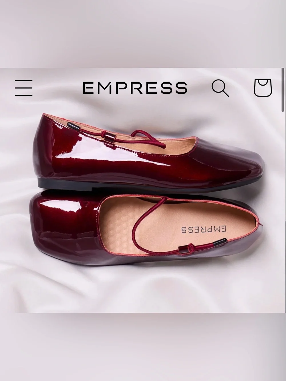 Empress ballet flats